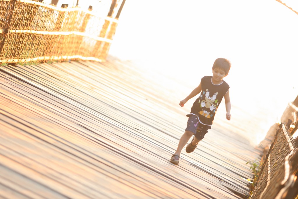 kid running